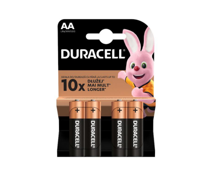 Bateria lub akumulatorek Duracell Basic AA/LR6 4 szt.